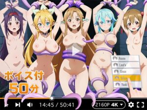 【4Kアニメ】ぬるぬるヒロイン : ソー◯アートオンライン