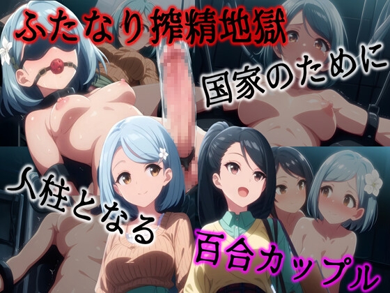 ふたなり搾精地獄 --国家のために人柱となる百合カップル--