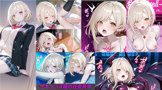 サキュバスちゃんの社会見学