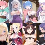 Re:◯ロから始める異世界生活 エロCG集 2 ( 500枚 )
