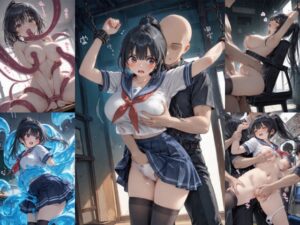 JK触手・スライム・拘束・痴○ CG集22