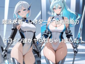 競泳水着・レオタード型戦闘服のヒロインがやられちゃいました！