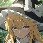 霧雨魔理沙と森の触手植物